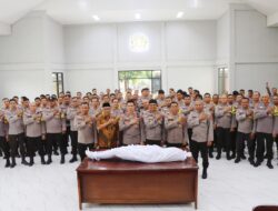 Kapolres Sijunjung Dampingi Tim Polda Pelatihan Pemulasaran Jenazah