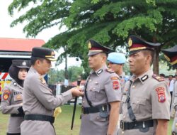 Kapolres Sijunjung AKBP Willian Harbensyah Pimpin Sertijab Dua Kasat, Satu Kapolsek